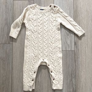 Baby Gap Cable Knit One Piece 6-12